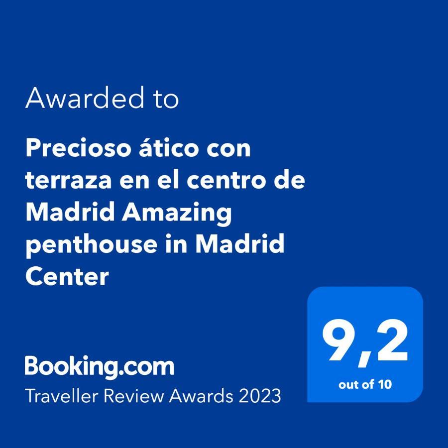 Precioso Atico Con Terraza En El Centro De Madrid Amazing Penthouse In Madrid Center 아파트 외부 사진